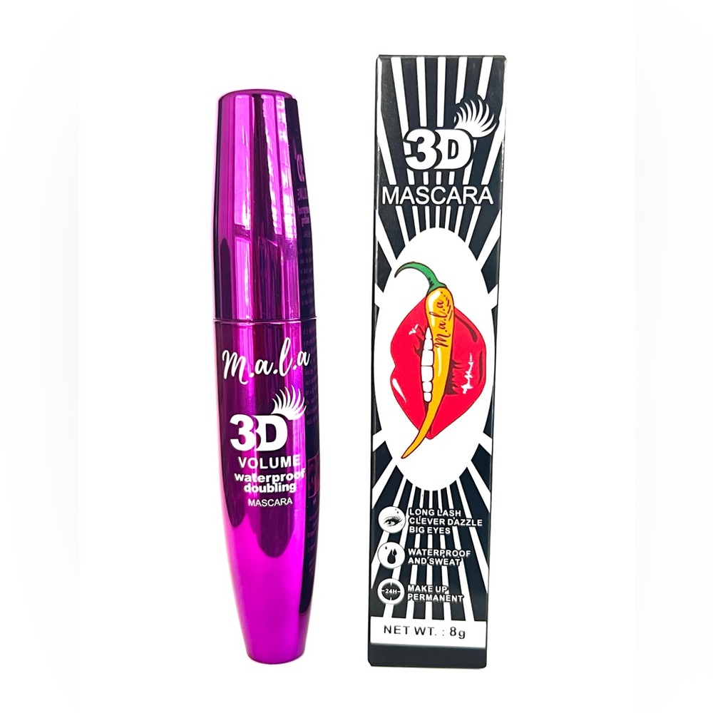 3D Mascara waterproof and sweat MALA COSMETICS